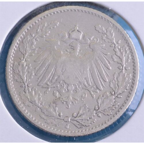 Deutsches Reich 1/2 Mark 1906 J*