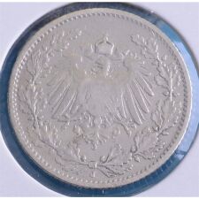 Deutsches Reich 1/2 Mark 1906 J*