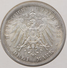 Deutsches Reich 3 Mark 1911 - Luitpold - Bayern*