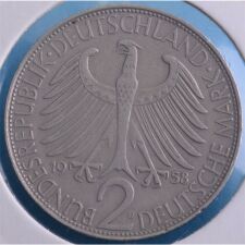 Deutschland 2 Mark 1958 - Max Planck - D *