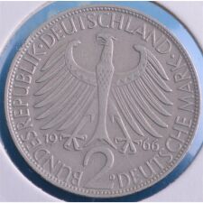 Deutschland 2 Mark 1966 - Max Planck - D *
