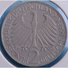 Deutschland 2 Mark 1966 - Max Planck - F *