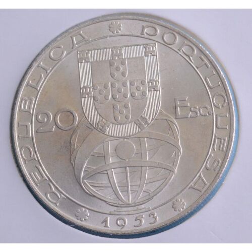 Portugal 20 Escudo 1953 - Finanzreform*