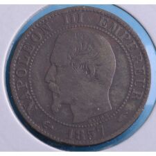 Frankreich 5 Centimes 1857 - Napoleon III.*
