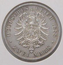 Deutsches Reich 2 Mark 1888 - Friedrich - Preussen*