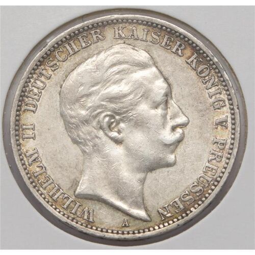 Deutsches Reich 3 Mark 1910 "Wilhelm II."*