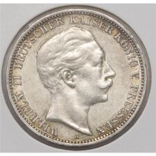 Deutsches Reich 3 Mark 1910 "Wilhelm II."*