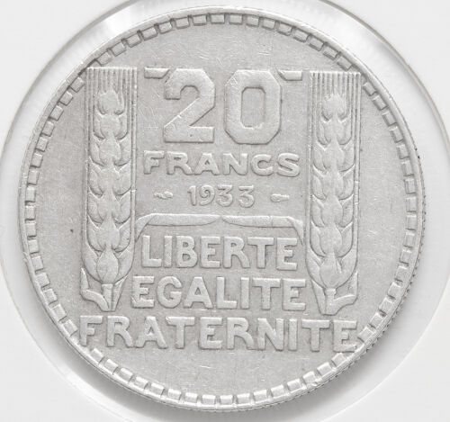 Frankreich 20 Francs 1933 *