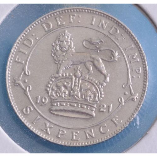 Britannien Sixpence 1921*