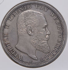 Deutsches Reich 5 Mark 1907 Wilhelm II. - Württemberg*