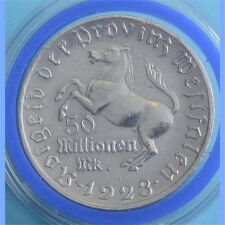 Provinz Westfalen - 50 Millionen Mark - Notgeld - Minister vom Stein - 1923*