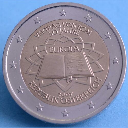Österreich 2 Euro 2007 " Römische Verträge "