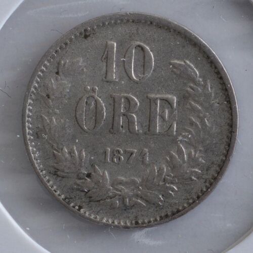 Schweden 10 Öre 1874*