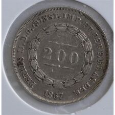 Brasilien 200 Reis 1867*