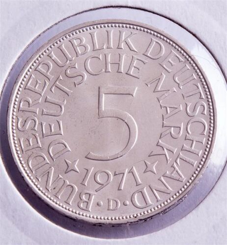 Deutschland 5 Mark 1971 D*