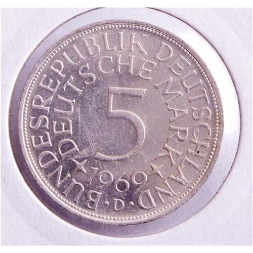 Deutschland 5 Mark 1969 D*