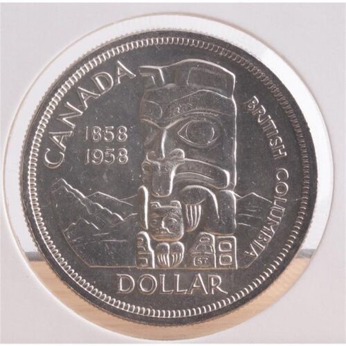 Kanada 1 Dollar 1958 - Totempfahl*