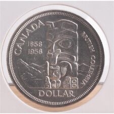Kanada 1 Dollar 1958 - Totempfahl*