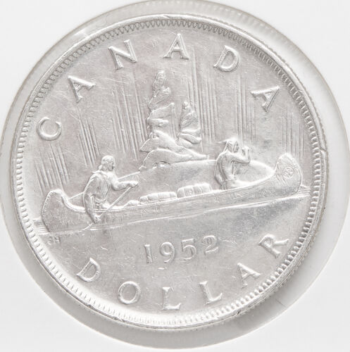 Kanada 1 Dollar 1960 - Indianer - Kanu*