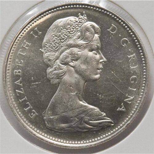 Kanada 1 Dollar 1965 - Indianer - Kanu*