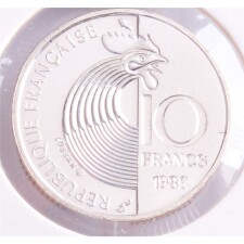 Frankreich 10 Franc 1986 - Robert Schuman*
