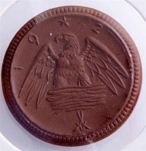 Sachsen 2 Mark 1921 - Porzellan Notgeld*