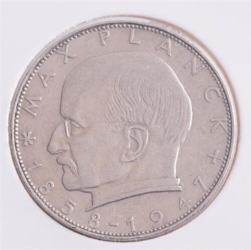 Deutschland 2 Mark 1957 - Max Planck - G *