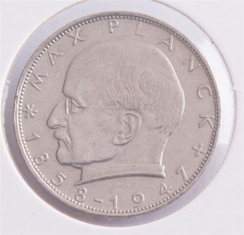 Deutschland 2 Mark 1964 - Max Planck - J *