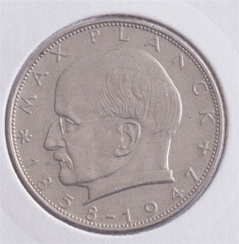 Deutschland 2 Mark 1966 - Max Planck - J *
