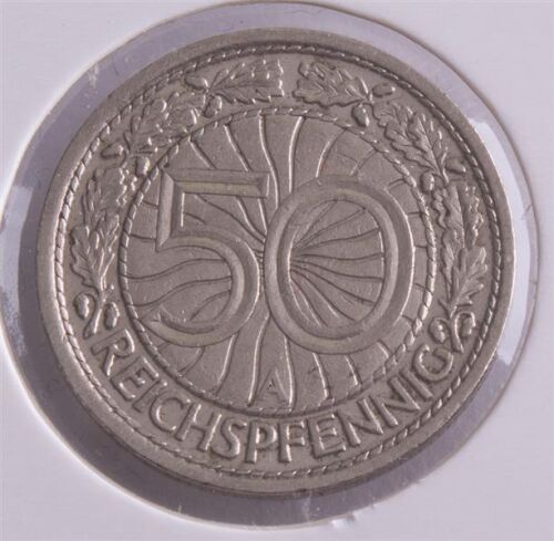 Deutsches Reich 50 Pfennig 1928 A *