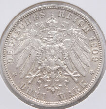 Deutsches Reich 3 Mark 1909 - Wilhelm II - Preussen*