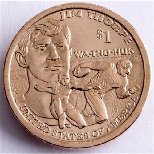 USA 1 Dollar 2018 "Sacagawea - Jim Thorpe - P " unc.*