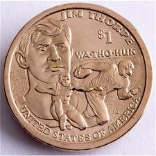 USA 1 Dollar 2018 &quot;Sacagawea - Jim Thorpe - P &quot;...