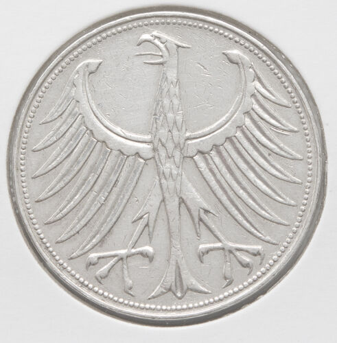 Deutschland 5 Mark 1958 F*