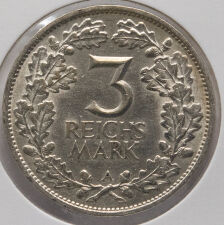 Deutsches Reich 3 Reichsmark 1925 - Rheinlande - a*