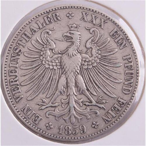 Vereinstaler 1859 Frankfurt*
