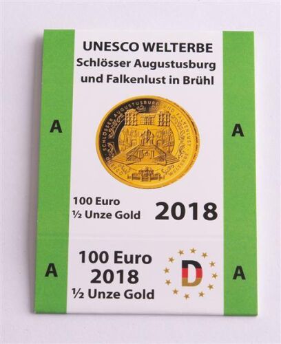 Goldeuroschuber für 100 Euro 2018 - Augustusburg und Falkenlust - A