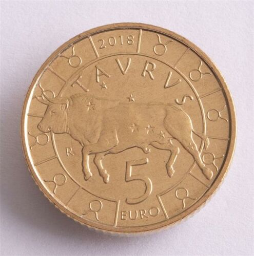 San Marino 5 Euro 2018 - Stier*