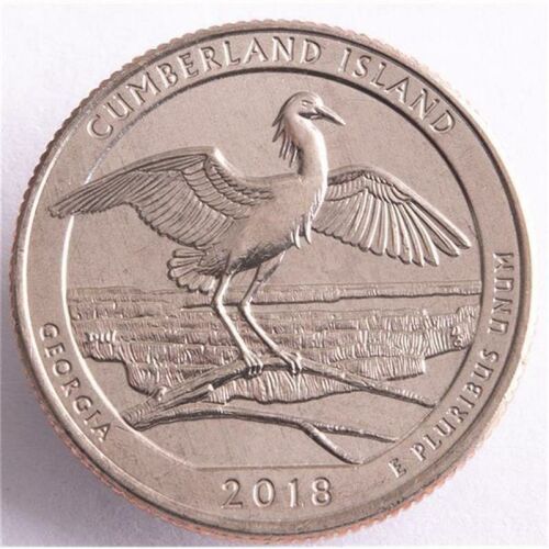 USA 25 Cent 2018 "Beautiful Quarter - Cumberland Island" - D*