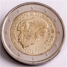 Portugal 2 Euro 2019 Magellan unc.