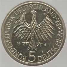 Deutschland 5 Mark 1964 - Johann Gottlieb Fichte*