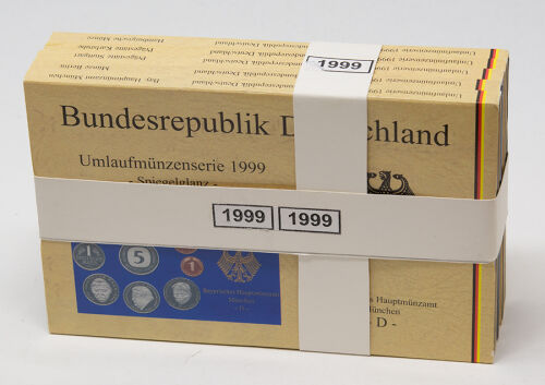 Deutschland DM KMS 1999 Spiegelglanz  adfgj*