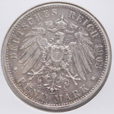 Deutsches Reich 5 Mark 1903 Wilhelm II. - Württemberg*