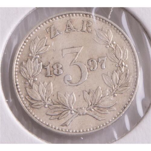 Südafrika 3 Pence 1897*
