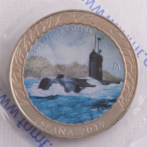 Spanien 1,5 Euro 2019 "Geschichte der Seefahrt" # 17-20