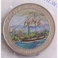Spanien 1,5 Euro 2019 "Geschichte der Seefahrt" # 17-20