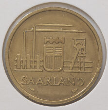 Saarland 20 Franken 1954 *