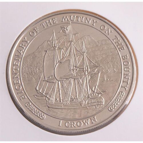 Isle of Man One Crown 1989 - Meuterei auf der Bounty*