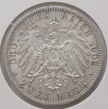 Deutsches Reich 2 Mark 1902 - Friedrich - Baden*