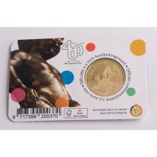 Belgien 2,5 Euro 2019 "Manneken Pis" BU in franz. Coincard